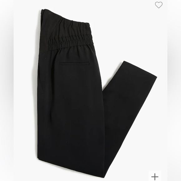 Lot of 2 pairs - J.Crew LIKE NEW black and blue maternity pants - Picture 5 of 11